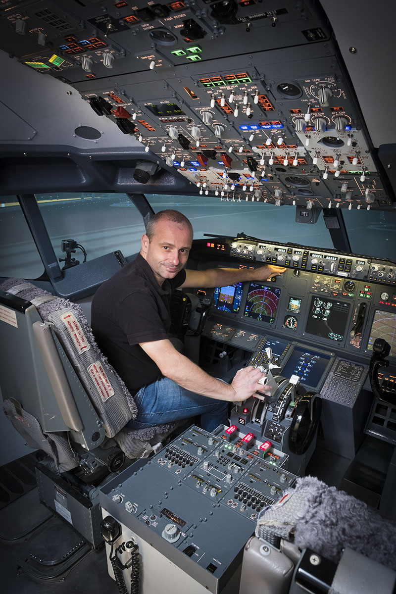 European Flight Simulator simulateur de vol boeing 737